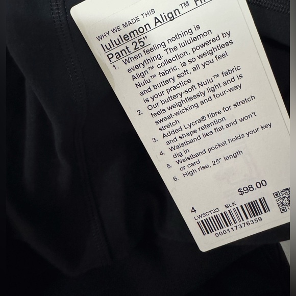 Lululemon Align T™ HR
Pant 25" - Picture 4 of 4